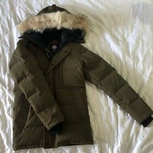 Canada Goose Jacket ‘Carson’ Parka (XS) Military Green RRP £1,295 - Tracked Ship